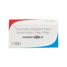 Rosubest Gold 75mg/20mg/75mg Tablet 10s