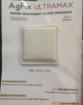 Agfix Foam Ultra Silver Dressing 10cmX10cm