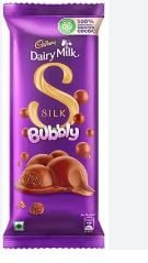 Cadbury Dairy Milk Silk Bubbly Chocolate 137gm