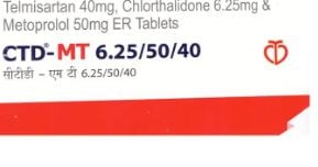 Ctd MT 40mg/50mg/6.25mg Tablet 10s
