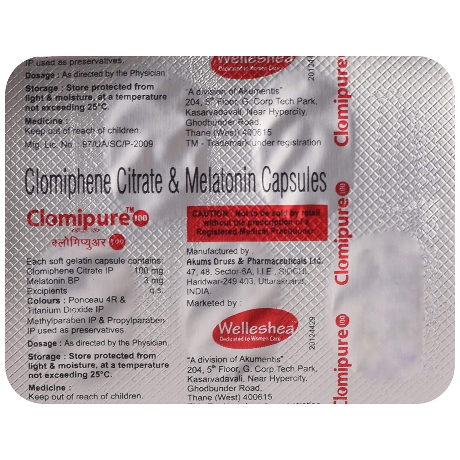 Clomipure 100 Capsule