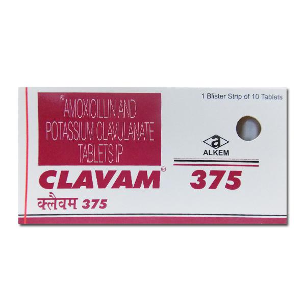 Clavam 375mg Tablet 10s
