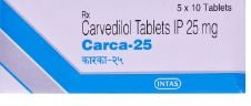 कार्का 25mg टैबलेट 10s