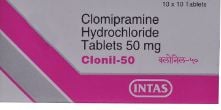 کلونل 50mg ٹیبلٹ 10s