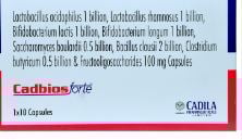 Cadbios Forte Capsule 10s