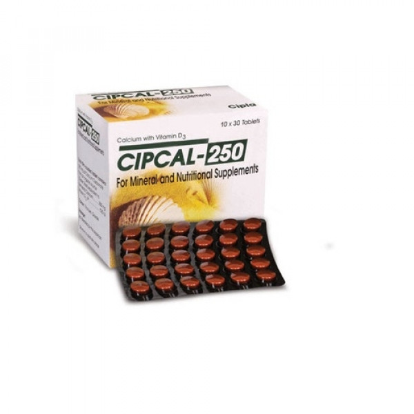 Cipcal 250mg/125iu Tablet 15s