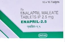 Enapril 2.5mg کی گولی 15s