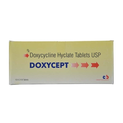 ڈوکسیسیپٹ 100mg ٹیبلٹ 8s
