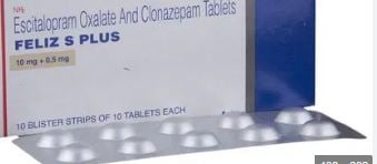 Feliz S Plus 0.5mg/10mg Tablet 10s