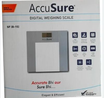 Accusure Digital Weighing Scale 1s