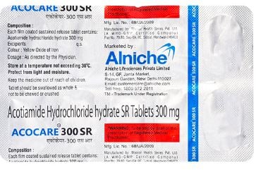 Acomore 300mg Tablet OD 10s