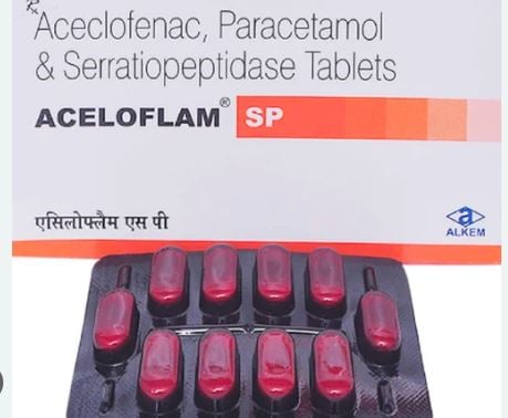 एसेलोफ्लैम एसपी टैबलेट 10एस