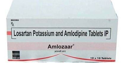 Amlozaar 25 mg/5 mg Tablet 10s