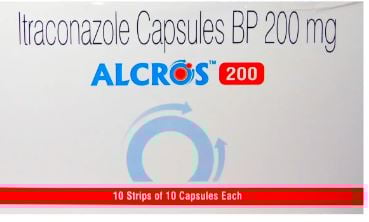 الکروس 200 ملی گرام کیپسول 10 ایس