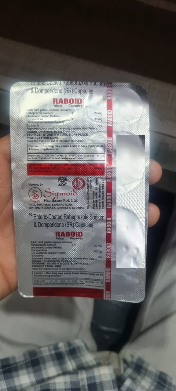 Raboid 20mg/30mg Capsule SR 10s