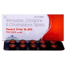 Tsart Trio 40mg/10mg/6.25mgTablet 10s