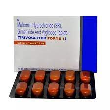 Trivoglitor Forte 1mg Tablet SR 10s