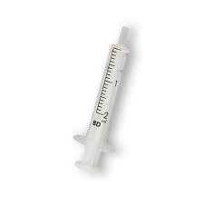 BD Syringe Wthot Needle 2ml