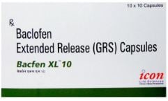 Bacfen 10mg Tablet XL 10s