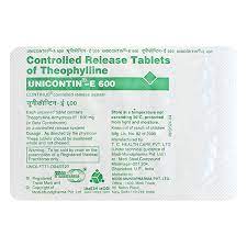 Unicontin E 600mg Tablet CR 10s