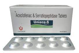 Uniace S 100mg/325mg/10mg Tablet 10s