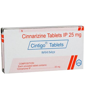 सिंटिगो 25mg टैबलेट 10s के बा