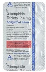 Apriglim 4mg Tablet 15s