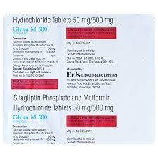 Glura M 500mg/50mg Tablet XR 15s