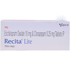 रेसिटा लाइट 0.25mg/10mg टैबलेट 15s के बा