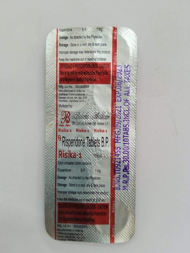 Risika 1mg Tablet 10s