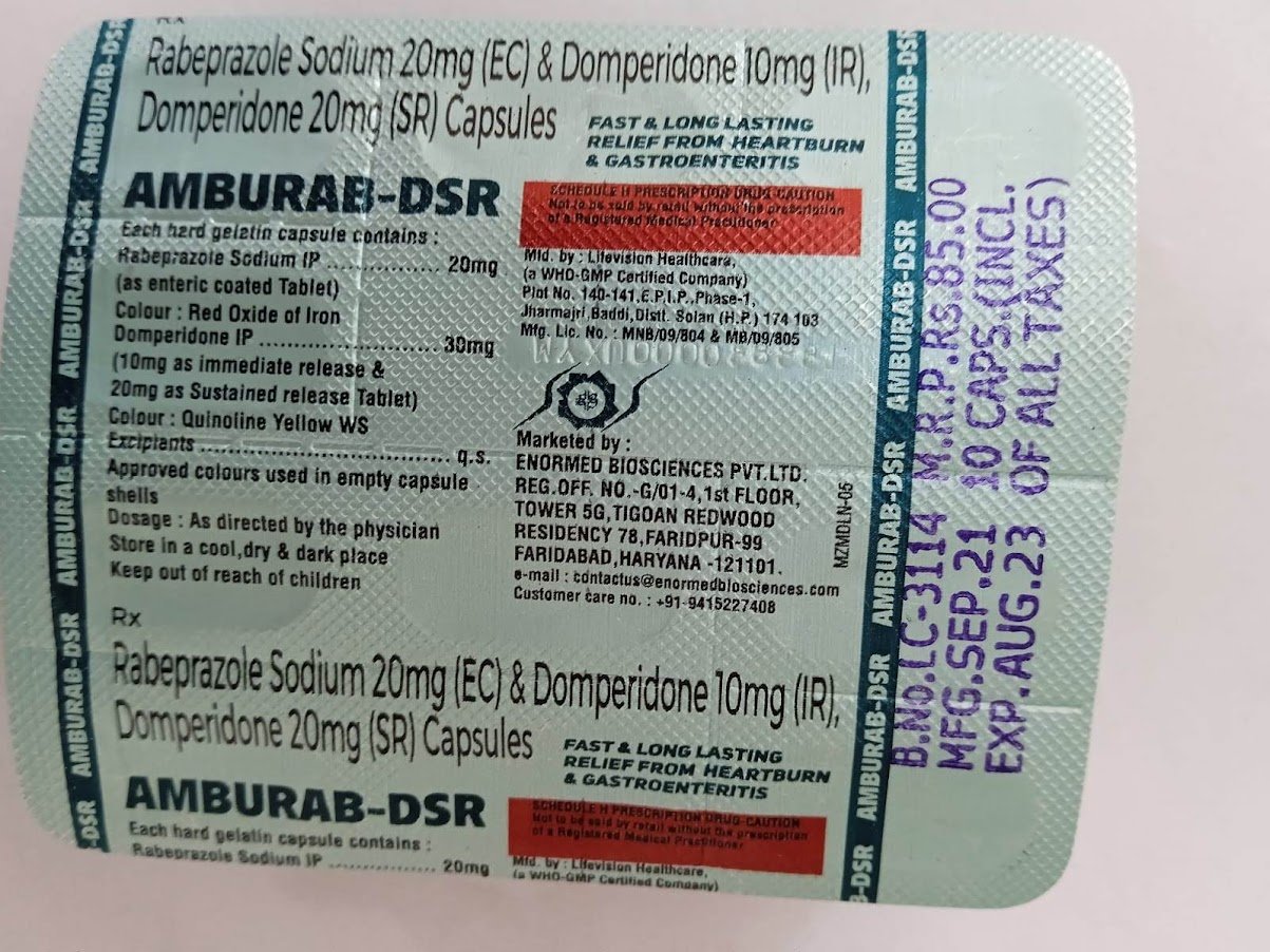 Amburab D 30mg/20mg Capsule SR 10s
