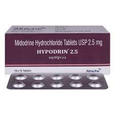 Hypodrin 2.5mg Tablet 10s