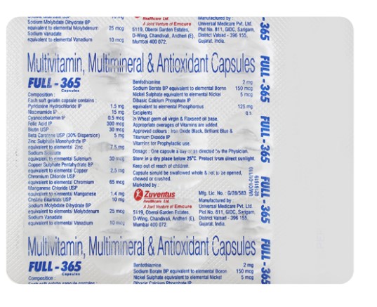 Full 365 Capsule 15s