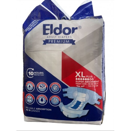 Eldor Adult Diaper XL Plus 10s