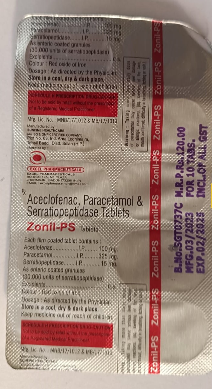 Zonil PS Tablet