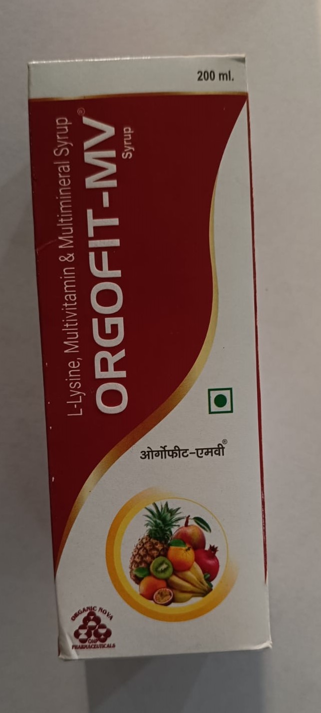 ऑर्गोफिट एमवी सिरप