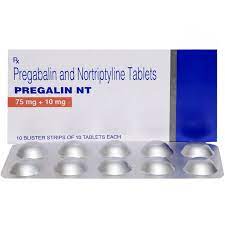 Pregalin NT 75mg/10mg Tablet