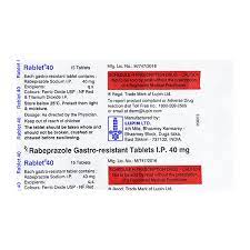 Rablet 40mg Tablet 15s