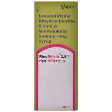 Rinosolvin 2.5mg/4mg Syrup 60ml