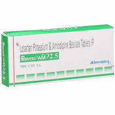 Revas Am 2.5mg/25mg Tablet 10s