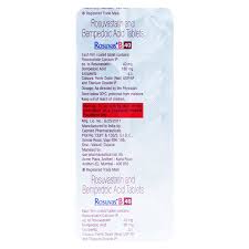 रोसुवास बी 40mg/180mg टैबलेट 10s