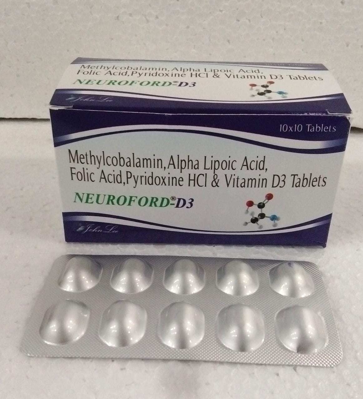 न्यूरोफोर्ड डी3 टैबलेट 10एस