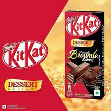 Nestle Kitkat Dessert Delight Heavenly Brownie Kubes Chocolate 50gm