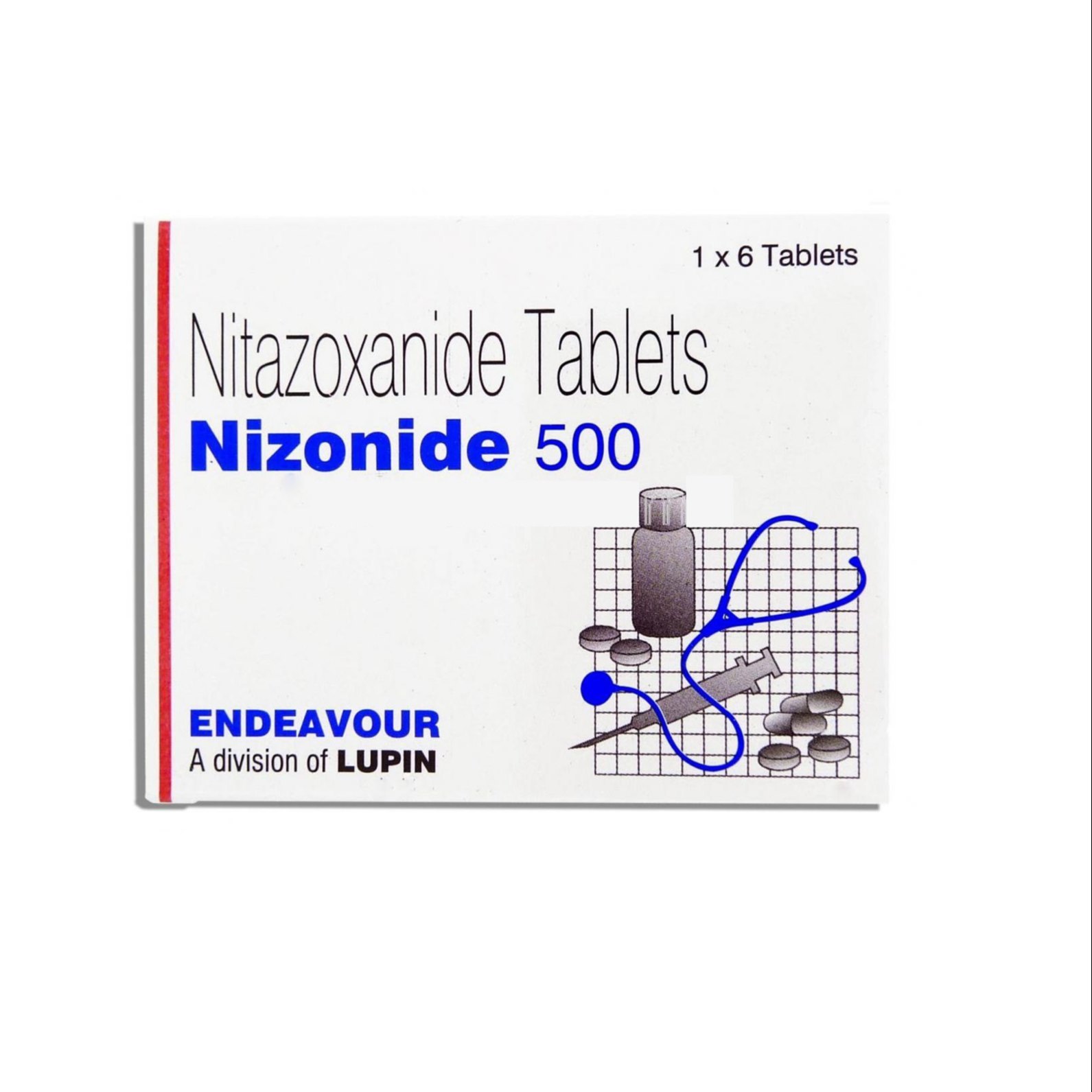 نیزونائیڈ 500mg ٹیبلٹ 6s