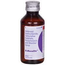 एस म्यूकोलाइट सिरप 100ml