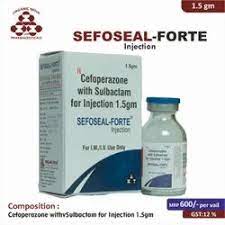 सेफोसील फोर्ट 1.5ग्राम इंजेक्शन 1एस