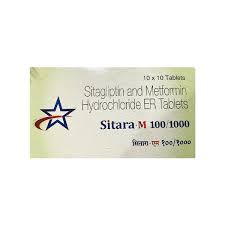 Sitara M 100mg/1000mg Tablet ER 10s