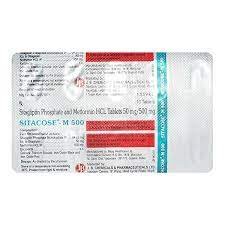 Sitacose M 500mg/50mg Tablet 10s
