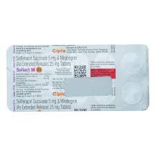 Soliact M 25mg Tablet 10s