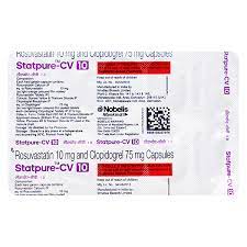स्टेटप्यूर सीवी 75mg/10mg टैबलेट 10s के बा